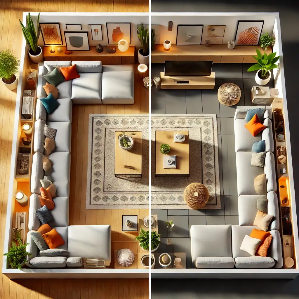 Salon Tipine Göre Dekorasyon