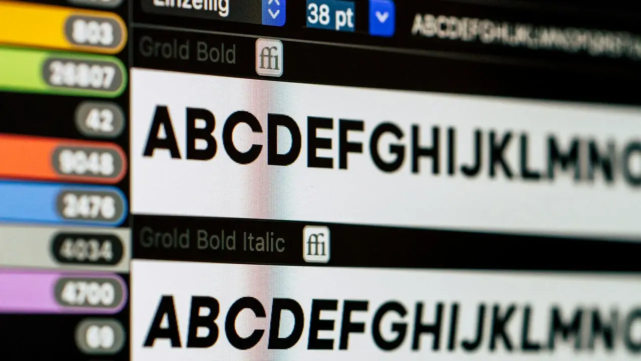 font seçimi nasıl yapılır