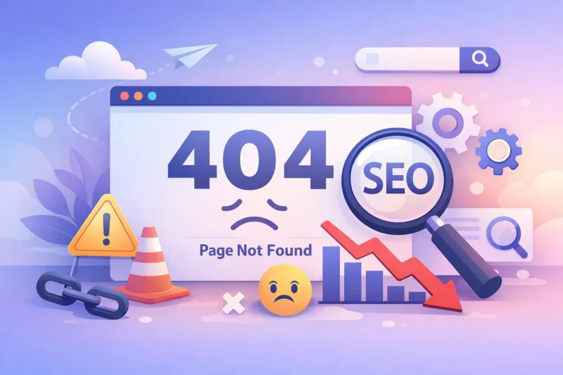404 sayfaları SEO’ya zarar verir mi?
