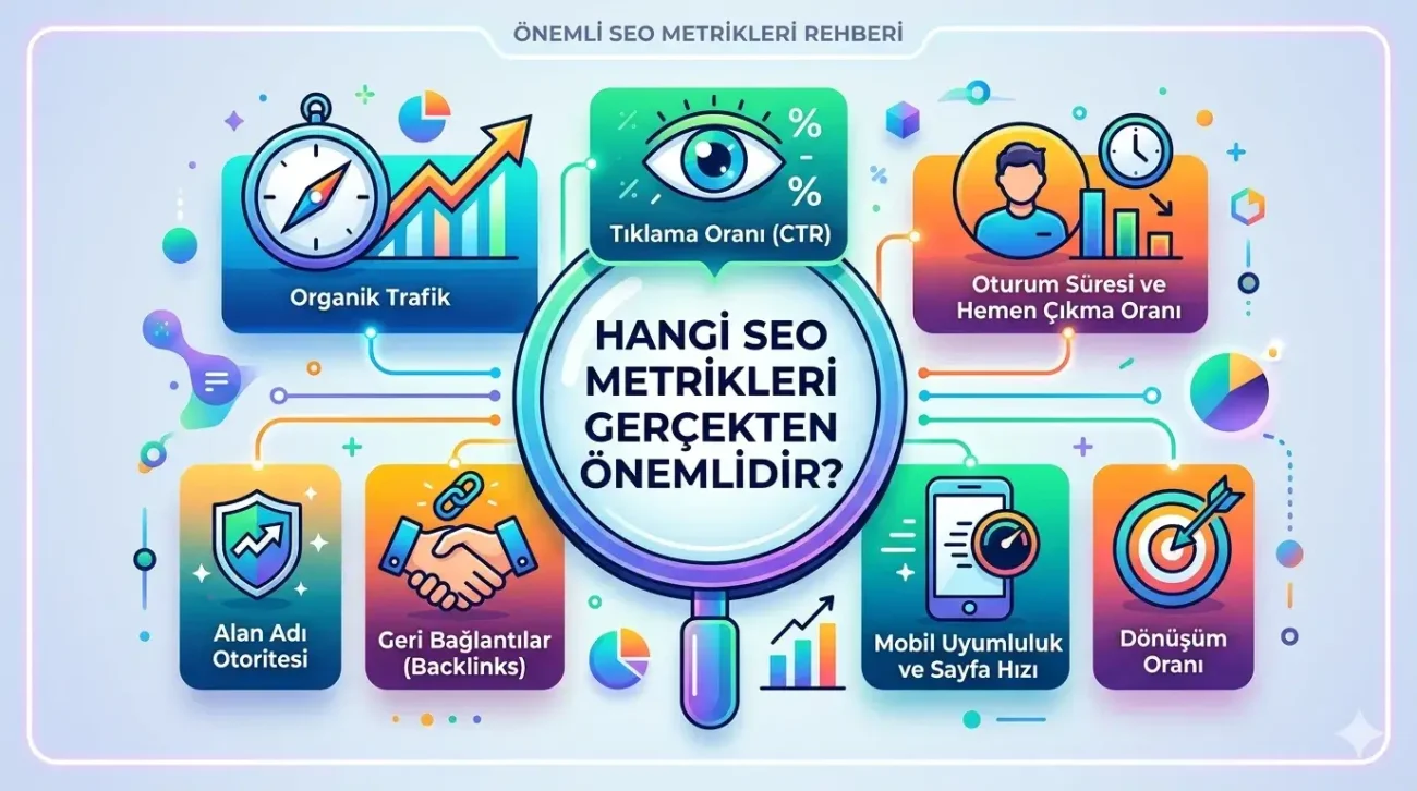 Hangi SEO metrikleri gerçekten önemlidir