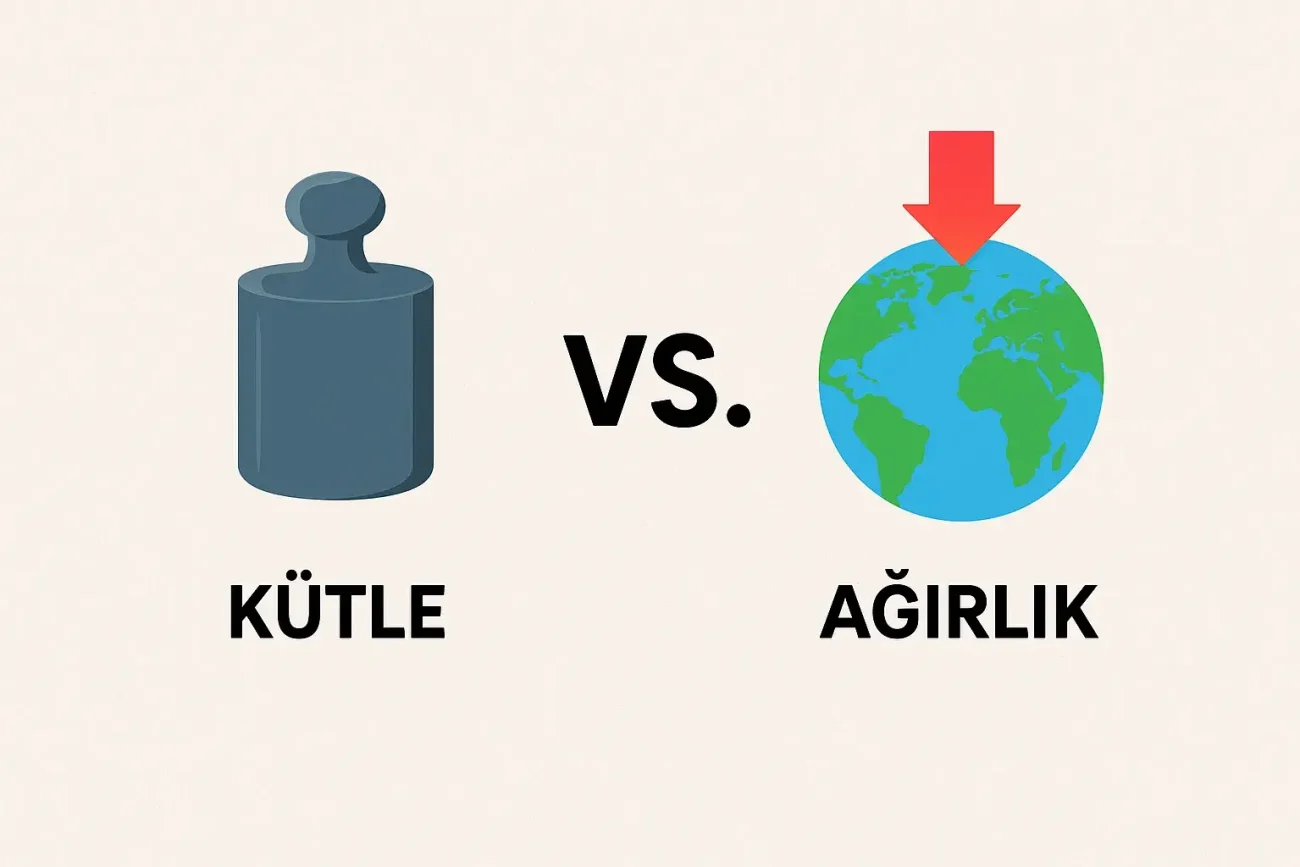 Kütle ve Ağırlık Arasındaki Fark Nedir