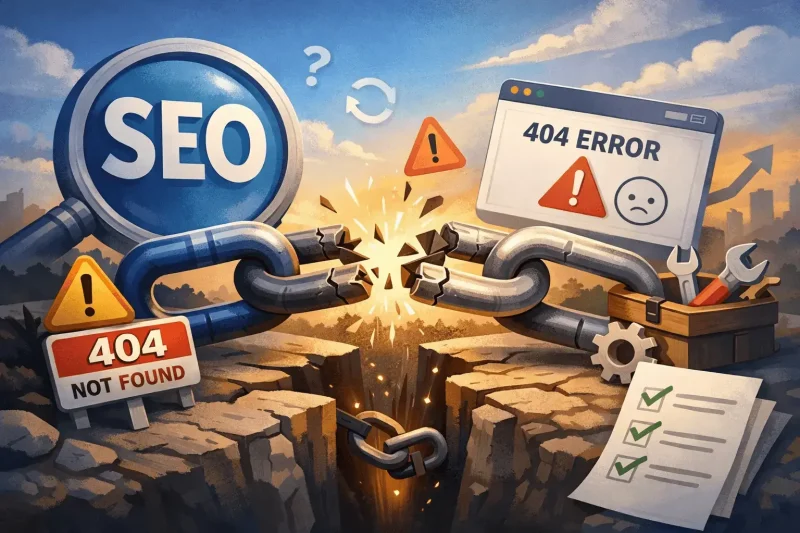SEO’da Kırık Linkler ve Çözüm Yolları