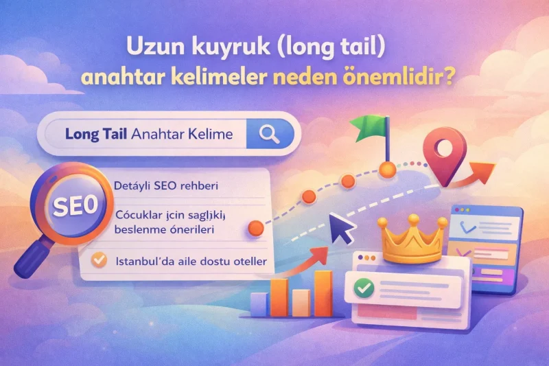 Uzun Kuyruklu (Long Tail) Anahtar Kelimeler Neden Önemlidir?