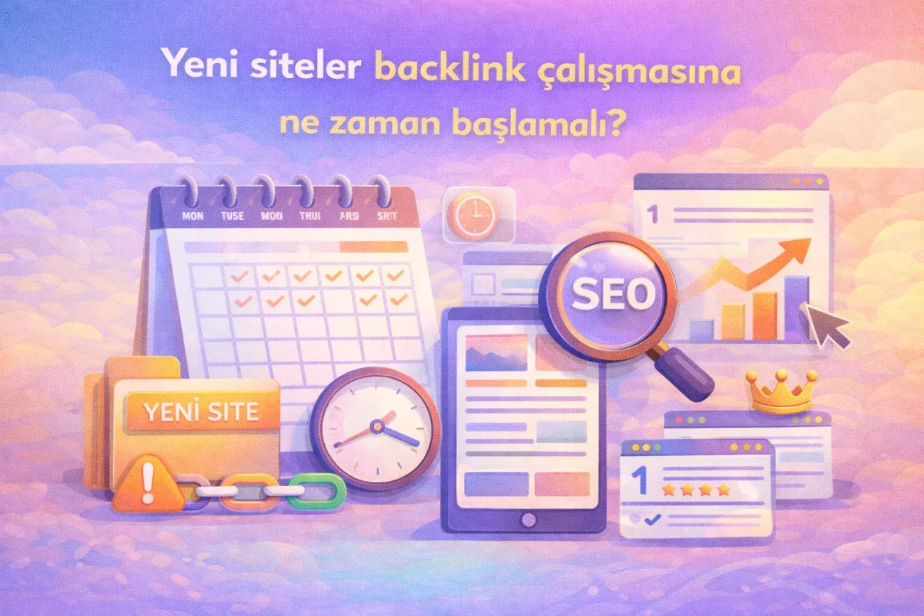 Yeni siteler backlink çalışmasına ne zaman başlamalı
