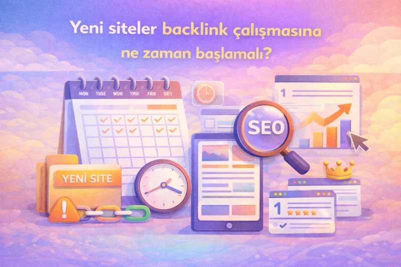 Yeni siteler backlink çalışmasına ne zaman başlamalı?